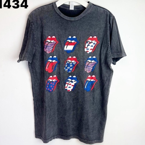 Tops - Buffalo Bills Lips Concert Tee shirt